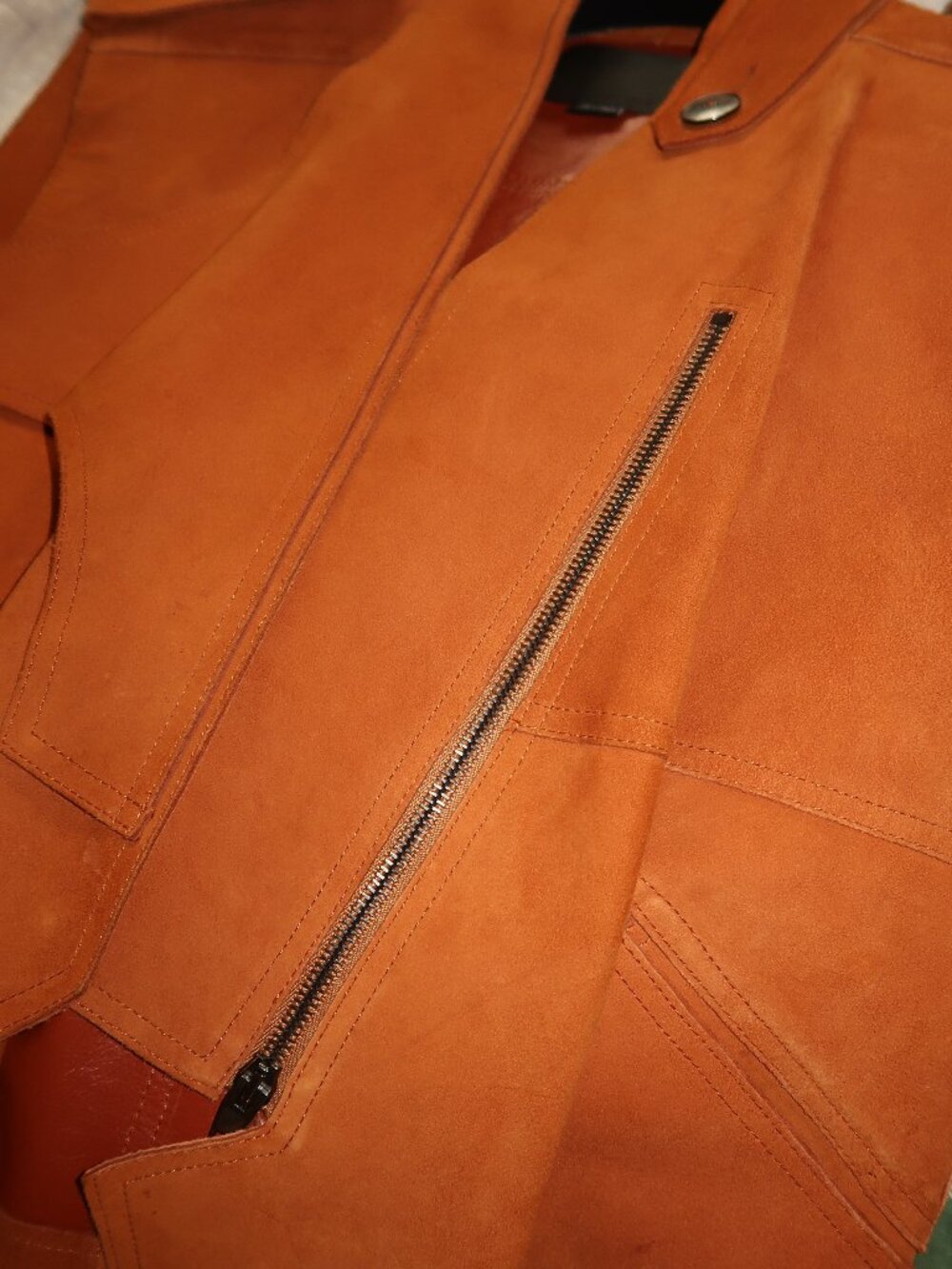 Alexander Wang Suede Biker Vest - Picture 8 of 9